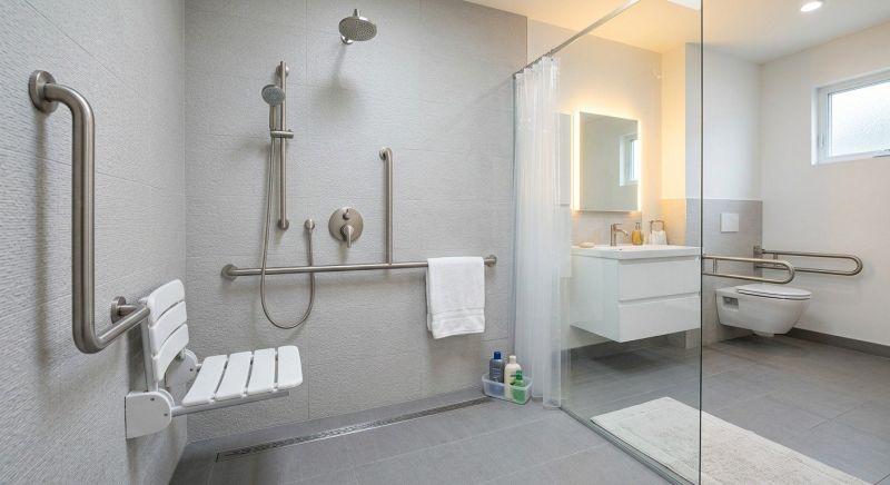Accessible Shower Construction in Doylestown, PA